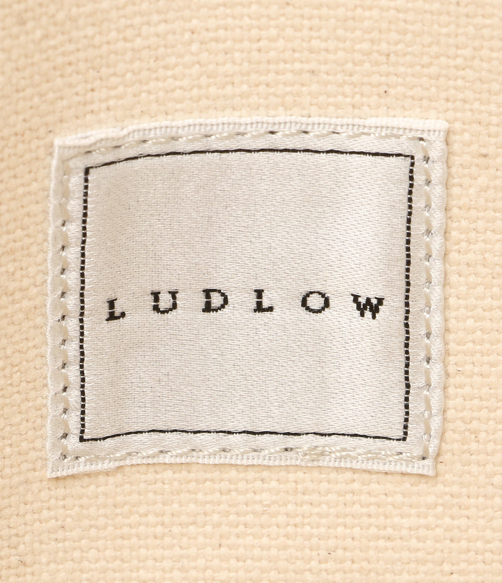 LUDLOW トートバッグ ハート柄 文字刺繍 レディース ラドロー