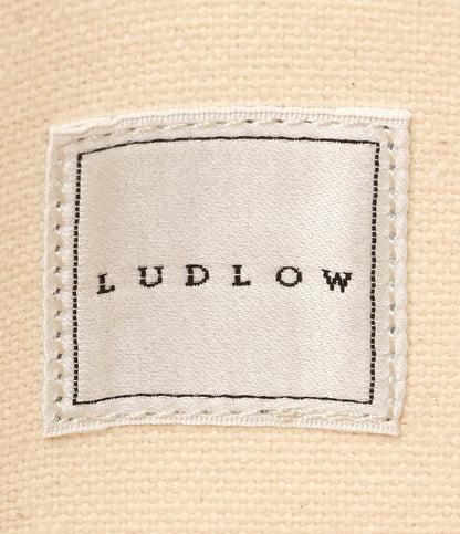 LUDLOW トートバッグ ハート柄 文字刺繍 レディース ラドロー