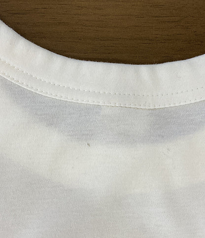 NOIR KEI NINOMIYA ノースリーブワンピース ホワイト ウエストフリル 3S-T022 レディース SIZE S ノワールケイニノミヤ