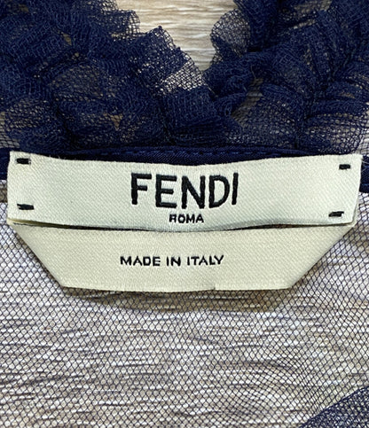 FENDI チュールブラウス FS7328 AC6Q レディース SIZE 38 フェンディ