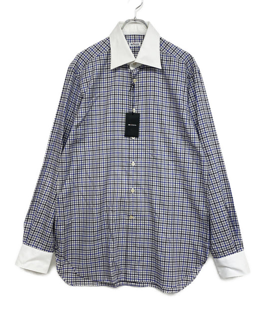 kiton 長袖シャツ ギンガムチェック メンズ SIZE 42 キートン
