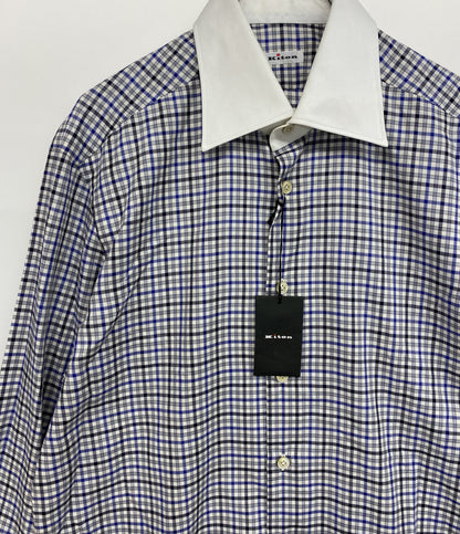 kiton 長袖シャツ ギンガムチェック メンズ SIZE 42 キートン