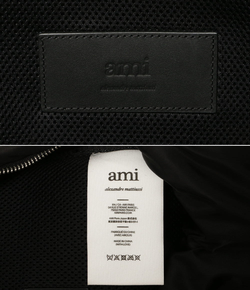 AMI Alexandre Mattiussi アミ アレクサンドル マテュッシ リュック バックル付き レディース