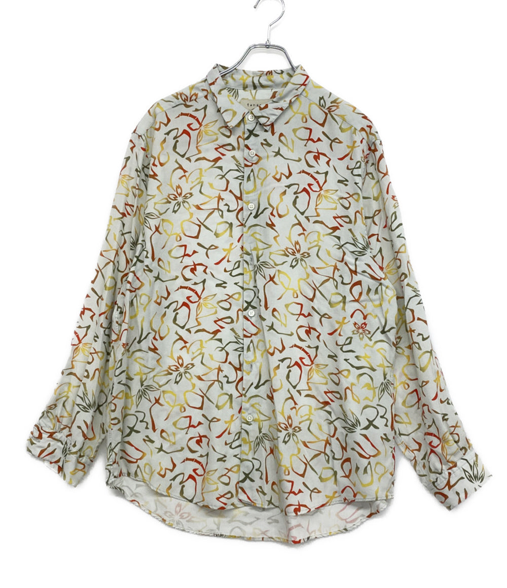 TANGENET タンジェネット 長袖シャツ 桜竹総柄 メンズ SIZE M