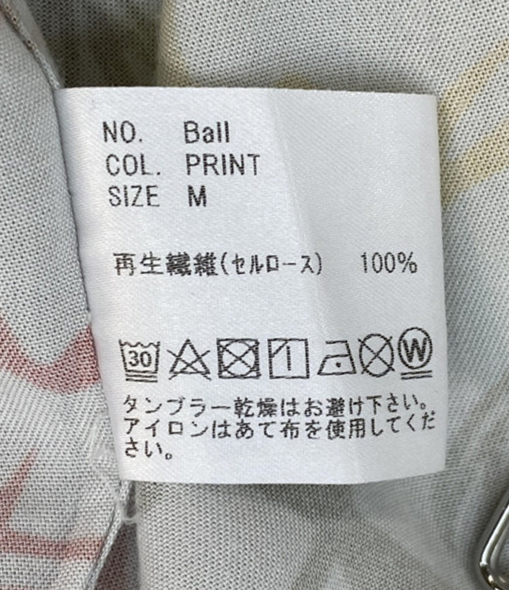 TANGENET タンジェネット 長袖シャツ 桜竹総柄 メンズ SIZE M