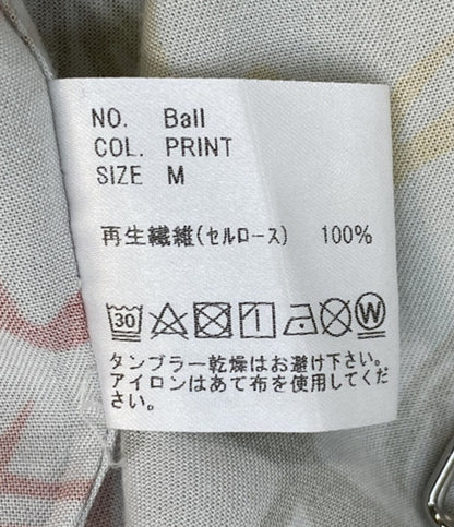TANGENET タンジェネット 長袖シャツ 桜竹総柄 メンズ SIZE M