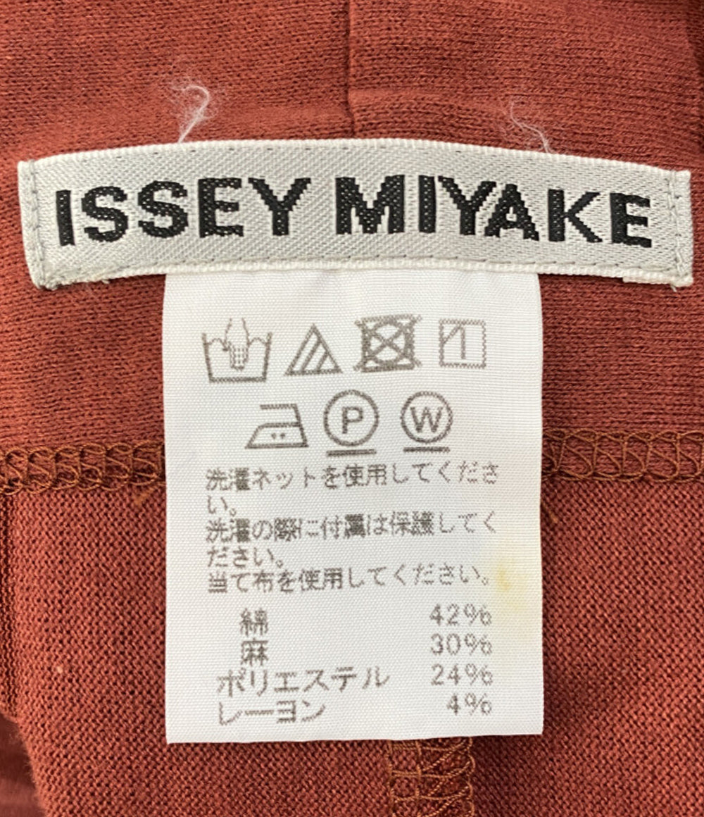 ISSEY MIYAKE パンツ IM82JF506 ストライプ レディース SIZE 2 イッセイミヤケ