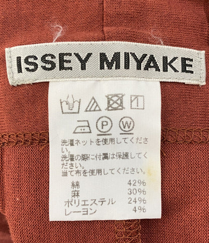 ISSEY MIYAKE パンツ IM82JF506 ストライプ レディース SIZE 2 イッセイミヤケ