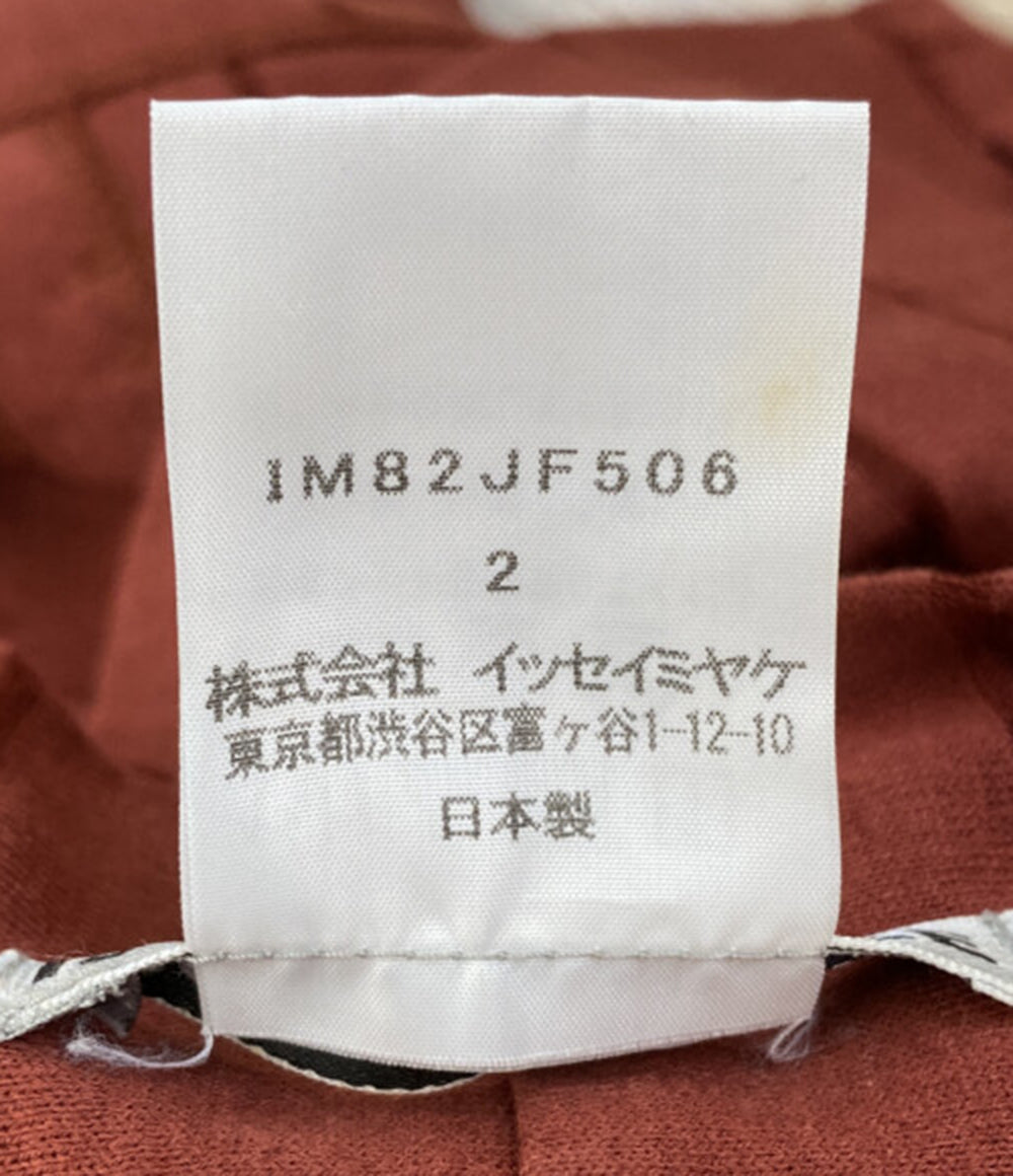 ISSEY MIYAKE パンツ IM82JF506 ストライプ レディース SIZE 2 イッセイミヤケ