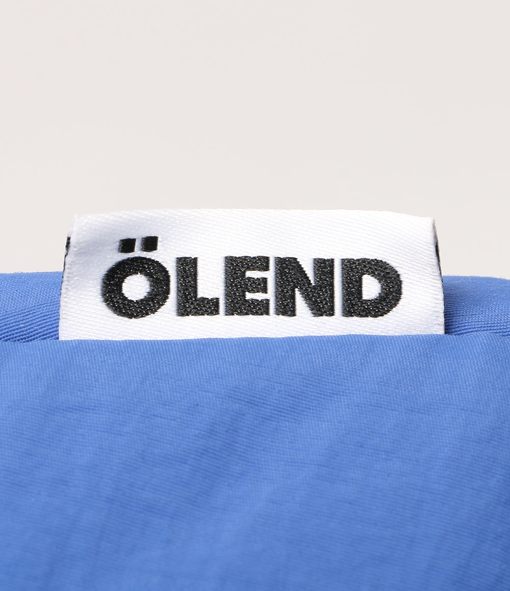 美品 OLEND オレンド ショルダーバッグ ブルー×オレンジ P2/25_1-OC225016P レディース