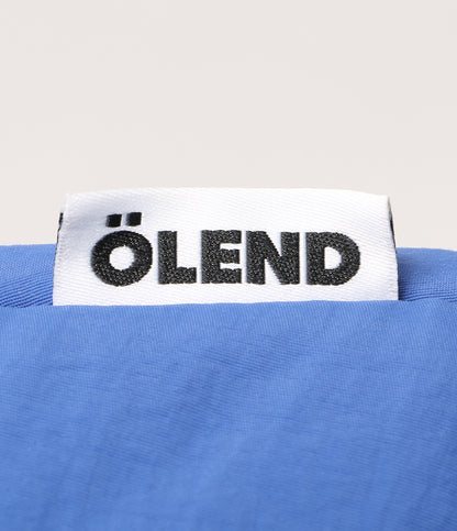 美品 OLEND オレンド ショルダーバッグ ブルー×オレンジ P2/25_1-OC225016P レディース