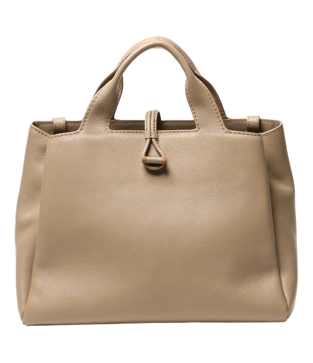 美品 MOTHER HOUSE マザーハウス トートバッグ ミニバッグ付　レザー MOTHERHOUSE トートバッグ レザー レディース マザーハウス – Rehello