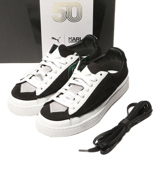 美品 PUMA × KARL LAGERFELD カールラガーフェルド スニーカー Suede Classic × KARL2 368071 レディース SIZE 22.5cm プーマ