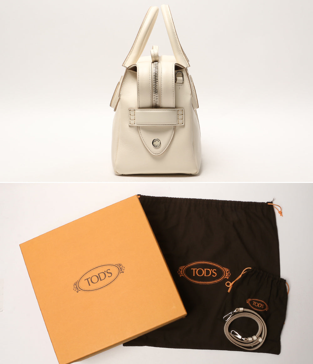 TOD'S ショルダーバッグ Dスタイリング アイボリー レディース トッズ
