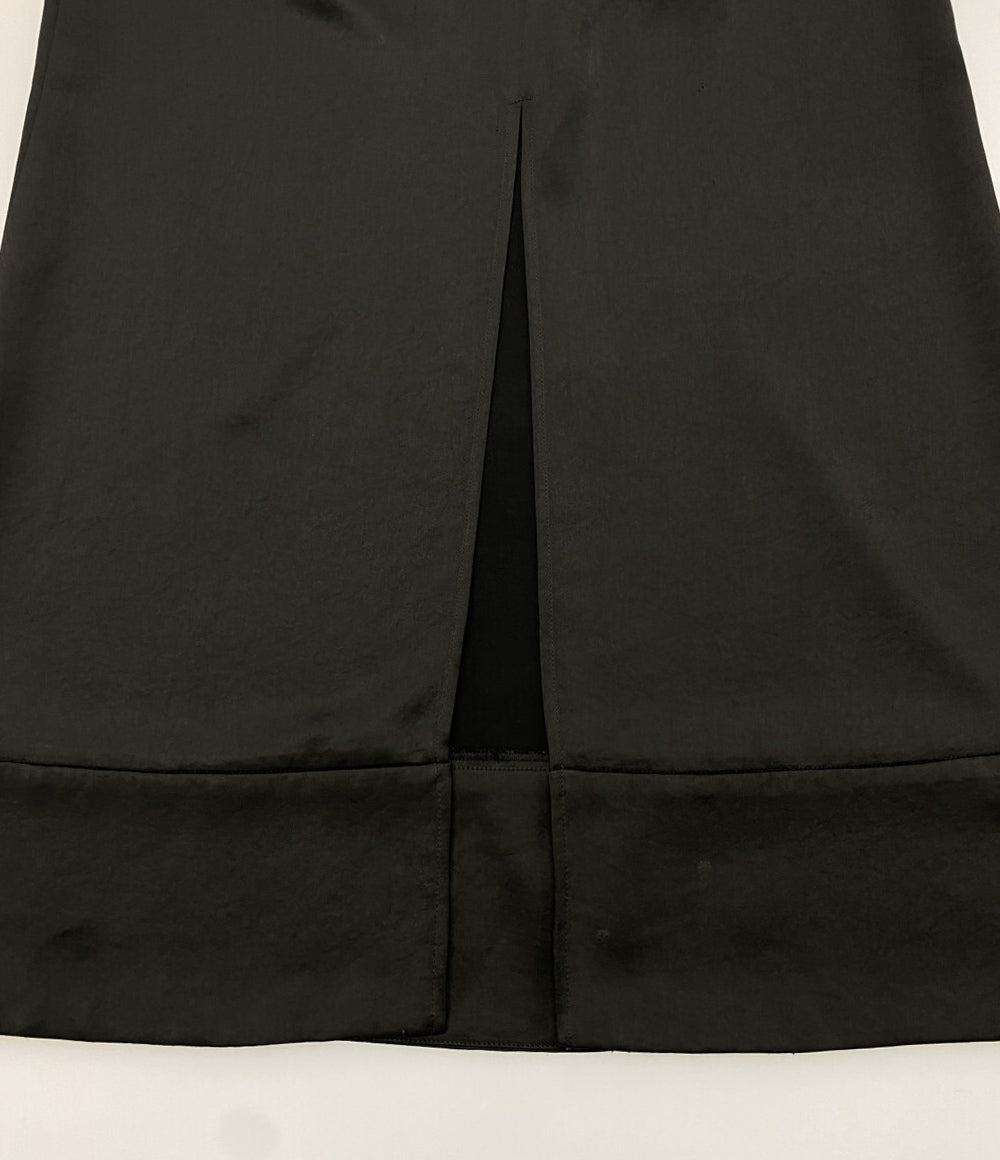 PUBLIC TOKYO ロングスカート 164344002 ブラック レディース SIZE 2 パブリック トウキョウ