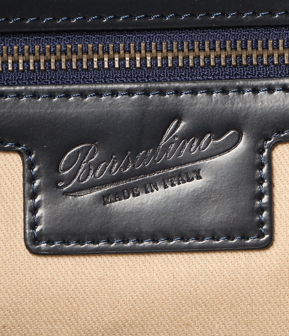 Borsalino トートバッグ デニム地 インディゴ メンズ ボルサリーノ