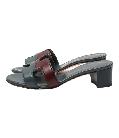 HERMES サンダル オアジス バイカラー レディース SIZE 35.5 エルメス