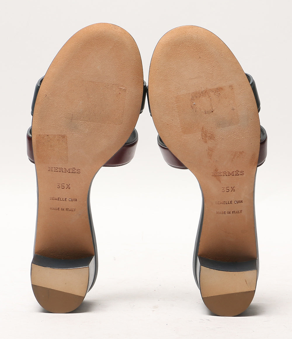 HERMES サンダル オアジス バイカラー レディース SIZE 35.5 エルメス