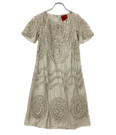 sybilla 半袖ワンピース 刺繍ドレス GDEJU73790 レディース SIZE SS シビラ