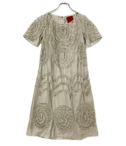 sybilla 半袖ワンピース 刺繍ドレス GDEJU73790 レディース SIZE SS シビラ