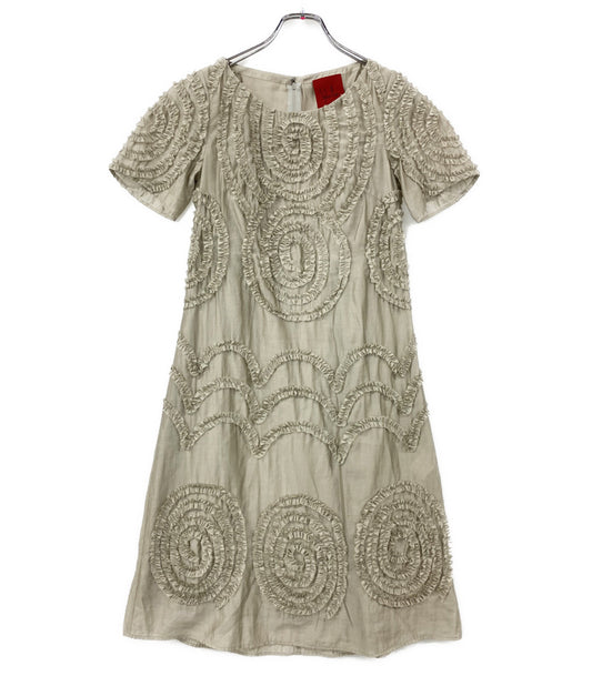 sybilla 半袖ワンピース 刺繍ドレス GDEJU73790 レディース SIZE SS シビラ
