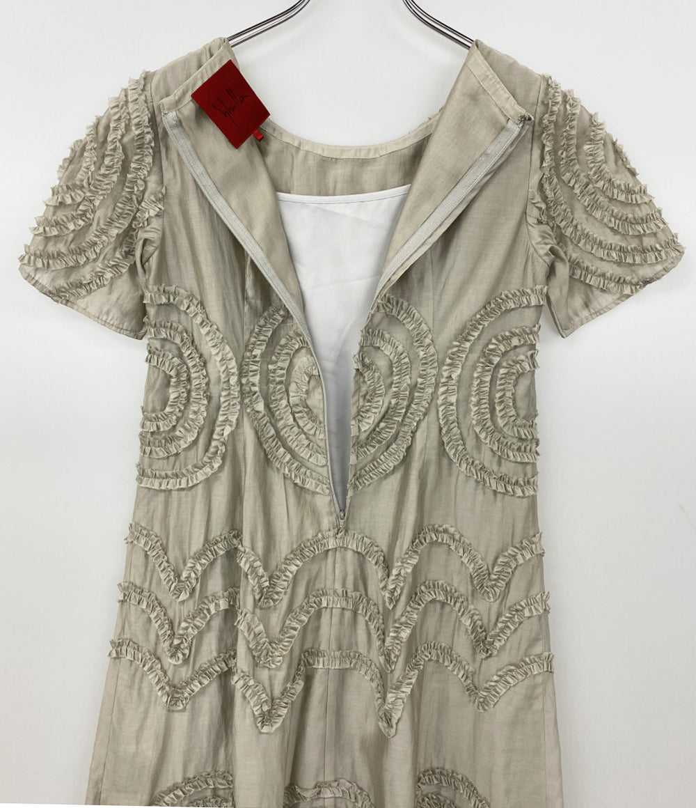sybilla 半袖ワンピース 刺繍ドレス GDEJU73790 レディース SIZE SS シビラ