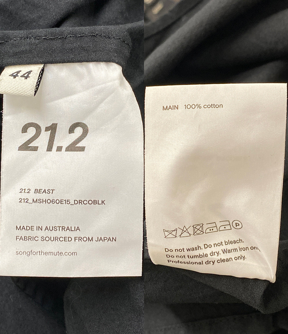 SONG FOR THE MUTE ソング フォー ザ ミュート 半袖シャツ 21.2 BEAST メンズ SIZE 44