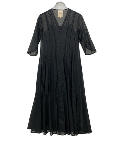 sybilla 五分袖ワンピース シアードレス GBEGW09690 フリル有 レディース SIZE SS シビラ
