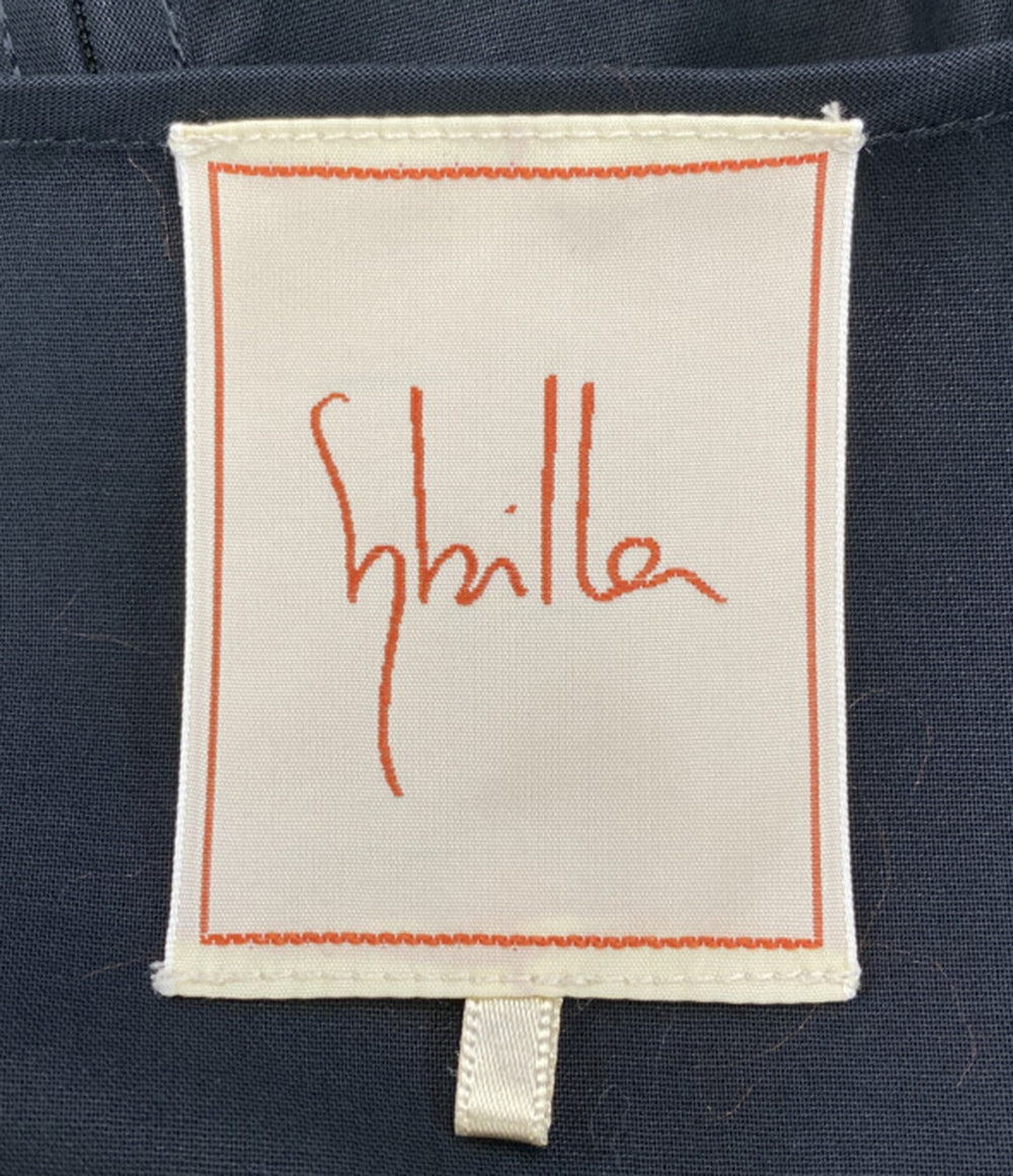 sybilla 五分袖ワンピース シアードレス GBEGW09690 フリル有 レディース SIZE SS シビラ