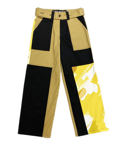 LIAM HODGES リアム ホッジス ベルテッドワークパンツ カラーブロック メンズ SIZE 30