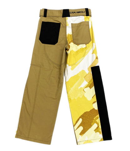 LIAM HODGES リアム ホッジス ベルテッドワークパンツ カラーブロック メンズ SIZE 30