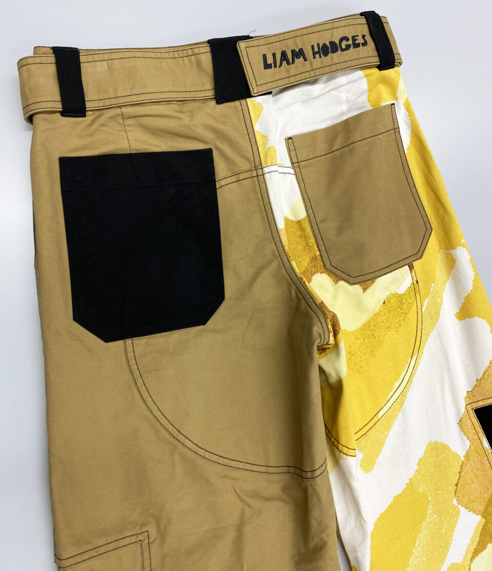 LIAM HODGES リアム ホッジス ベルテッドワークパンツ カラーブロック メンズ SIZE 30