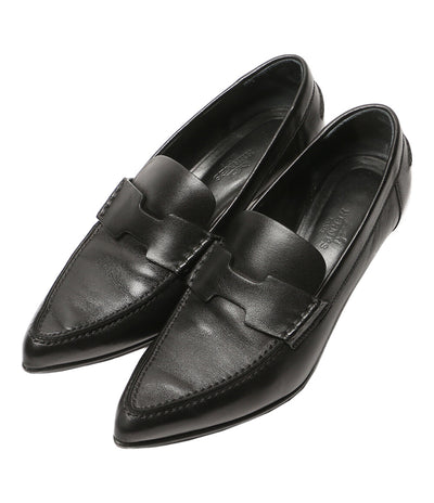 HERMES パンプス グロリアスHヒール ブラック 231167Z レディース SIZE 35.5 エルメス