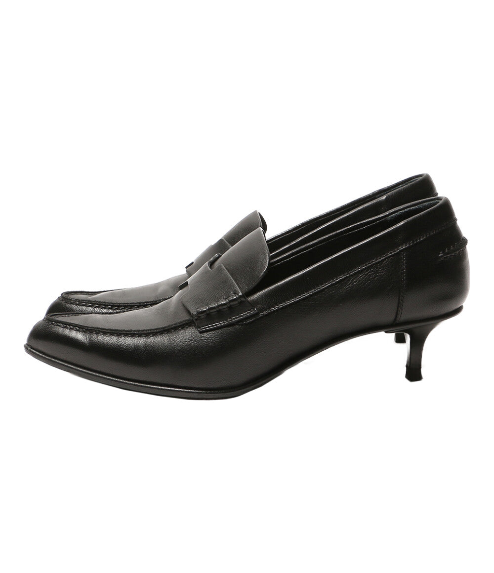 HERMES パンプス グロリアスHヒール ブラック 231167Z レディース SIZE 35.5 エルメス