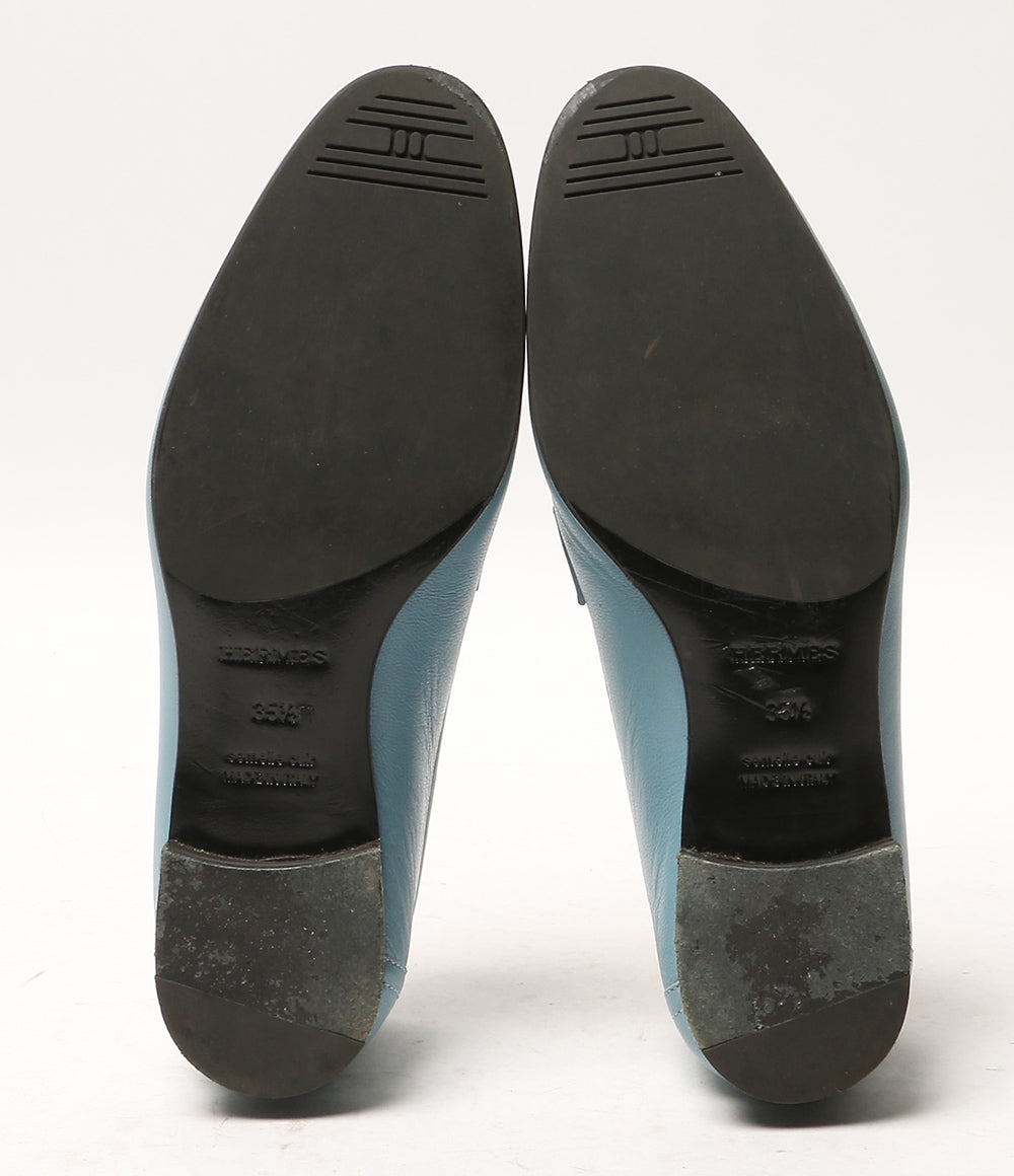 HERMES モカシンパリ ブルージーン 1721082 レディース SIZE 35.5 エルメス