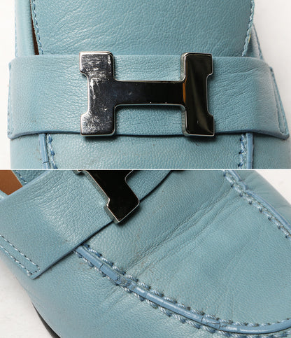 HERMES モカシンパリ ブルージーン 1721082 レディース SIZE 35.5 エルメス
