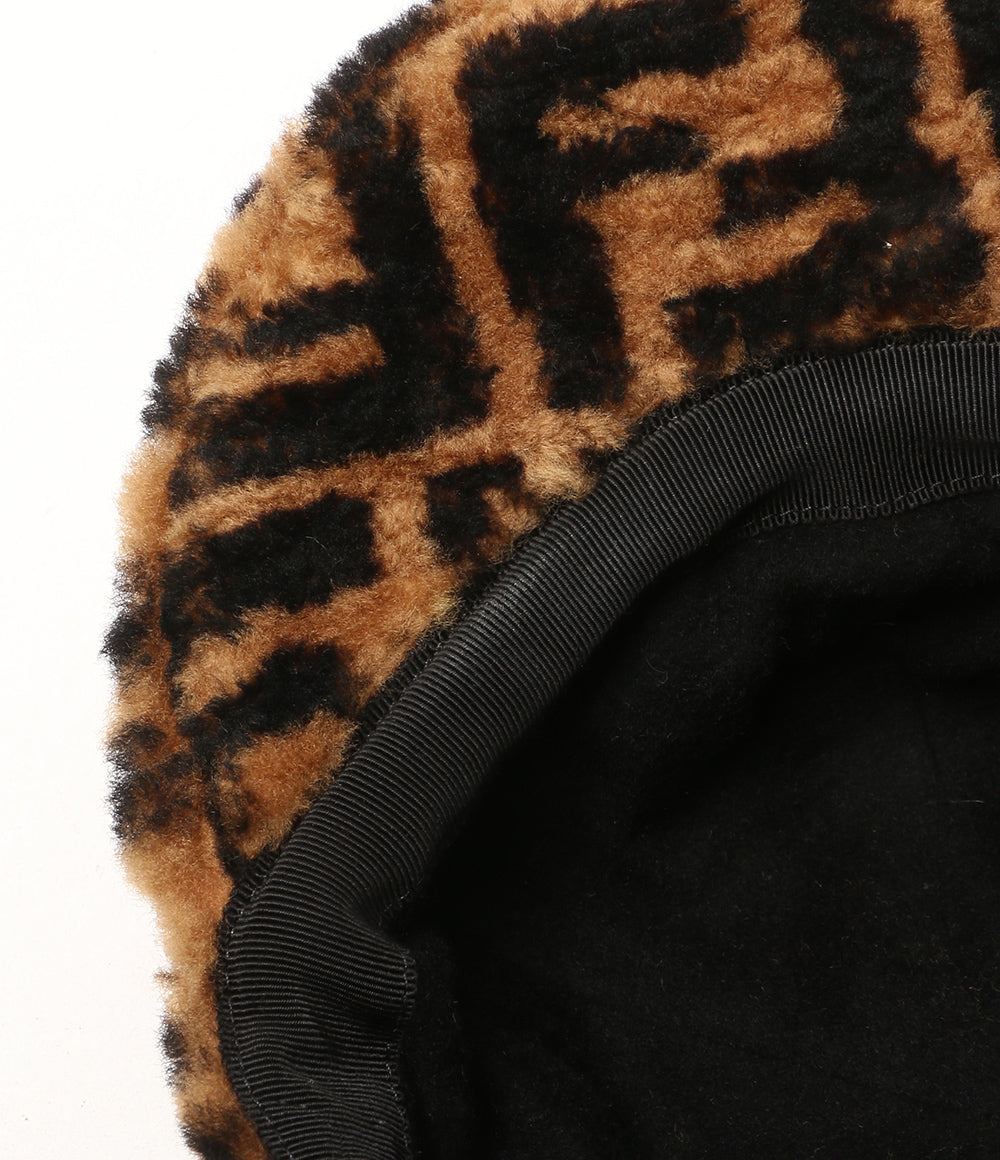 FENDI ズッカ柄キャスケット ボア 65069910 レディース SIZE L フェンディ