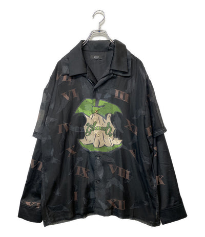glamb レイヤードシャツ GB0125/SH03 メンズ SIZE S グラム