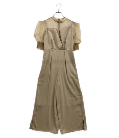 lerure リルアー オールインワン ベージュ シアー 9424-1J レディース SIZE M