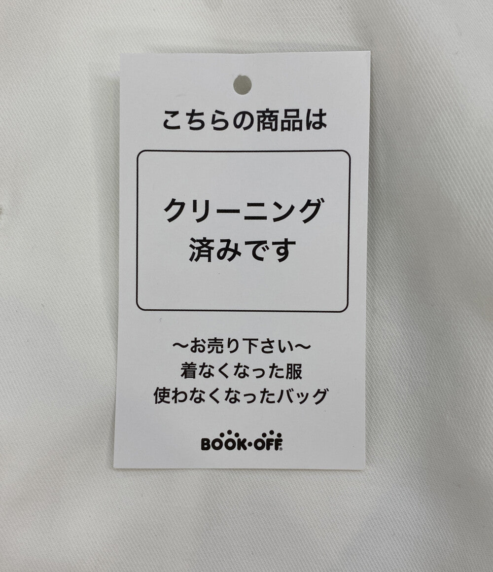 POLO RALPH LAUREN コットンツイルジャケット ホワイト 青ポニー レディース SIZE XS ポロ・ラルフローレン
