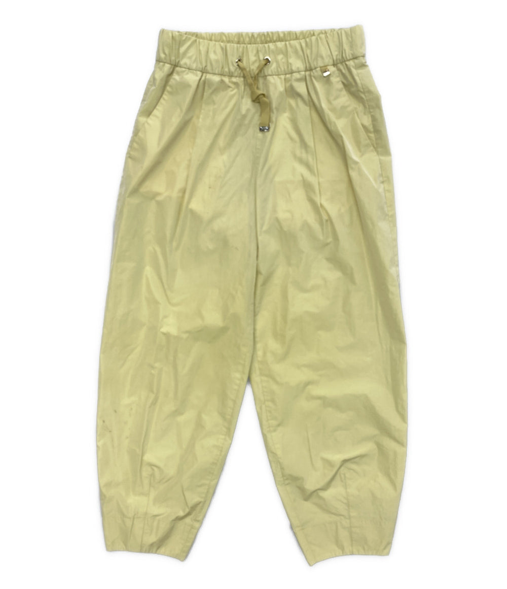 HERNO テクノタフタパンツ PT000099D-12483Z イエロー レディース SIZE 40 ヘルノ