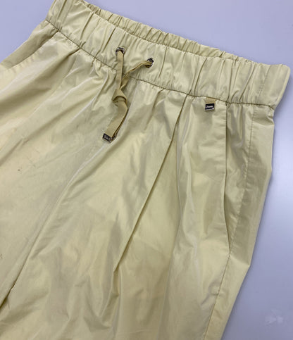HERNO テクノタフタパンツ PT000099D-12483Z イエロー レディース SIZE 40 ヘルノ