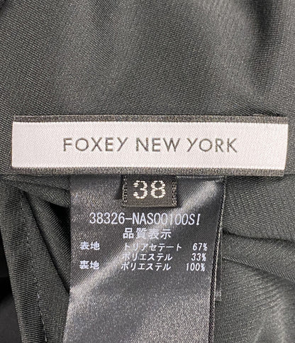 foxey new york スカート 38326-NAS00100SI ブラック レディース SIZE 38 フォクシー ニューヨーク