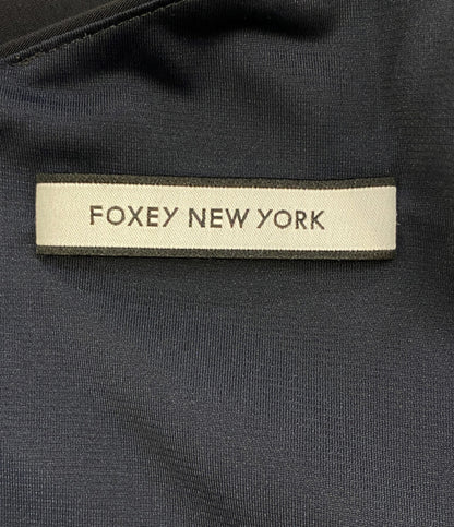 foxey new york ノースリーブワンピース サイドリボン レディース SIZE 38 フォクシー ニューヨーク