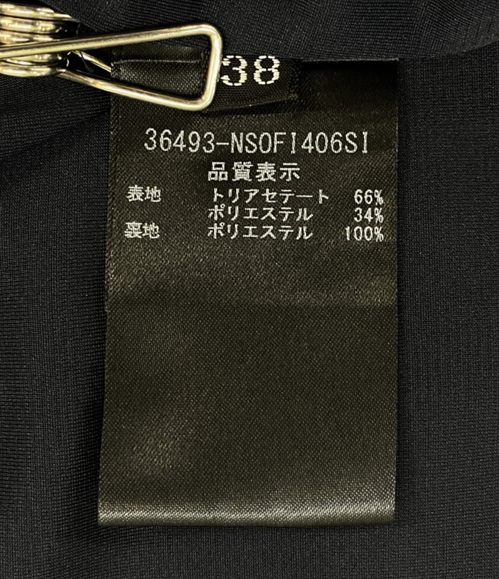 foxey new york ノースリーブワンピース サイドリボン レディース SIZE 38 フォクシー ニューヨーク