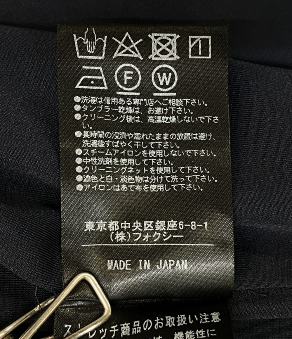 foxey new york ノースリーブワンピース サイドリボン レディース SIZE 38 フォクシー ニューヨーク
