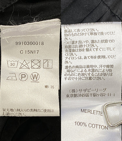 Merlette 長袖ワンピース SOLIMAN ティアード ブラック 9910300018 レディース SIZE S マーレット
