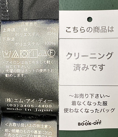 BLENHEIM ブレンヘイム ノースリーブワンピース ドローコード 切替 ブラック U942-026 レディース SIZE M