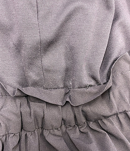 BLENHEIM ブレンヘイム ノースリーブワンピース ドローコード 切替 ブラック U942-026 レディース SIZE M