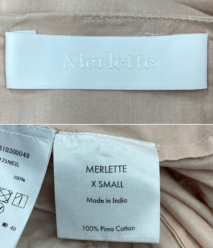 Merlette フレンチスリーブワンピース 3610300049 ティアード レディース SIZE XS マーレット